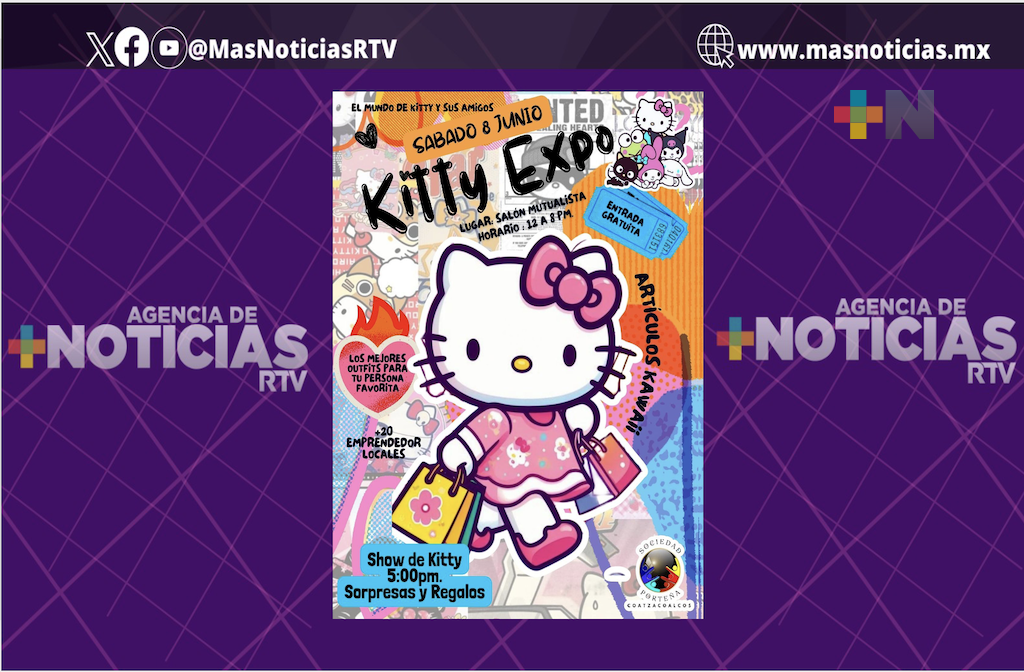 En Coatzacoalcos realizarán la Kitty Expo Venta 2024